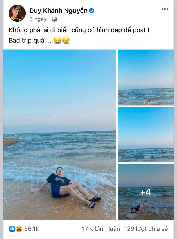 Không phải ai đi biển cũng có ảnh đẹp, bộ ảnh của Duy Khánh sẽ cho bạn biết thế nào là vật vã giữa biển xanh - Ảnh 2.