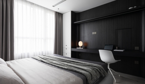 Tân trang căn hộ 125m2, kỹ sư IT khiến hội cuồng công việc thấy là ghiền với phong cách tối giản đẹp tinh tế - Ảnh 8. Tân trang căn hộ 125m2, kỹ sư IT khiến hội cuồng công việc thấy là ghiền với phong cách tối giản đẹp tinh tế - Ảnh 8.