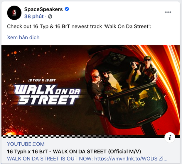 16 Typh comeback được cả Binz và đế chế SpaceSpeakers ủng hộ nhưng netizen lại nghe giống hit của... Đen Vâu - Ảnh 8. 16 Typh comeback được cả Binz và đế chế SpaceSpeakers ủng hộ nhưng netizen lại nghe giống hit của... Đen Vâu - Ảnh 8.