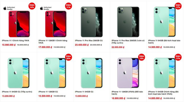 Quên iPhone 12 đi, nhiều mẫu iPhone 11 đang giảm giá cực mạnh, rất đáng để chốt đơn - Ảnh 8.