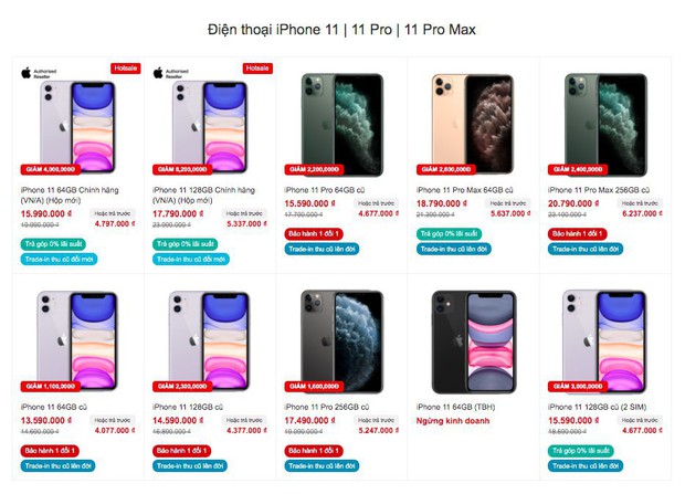 Quên iPhone 12 đi, nhiều mẫu iPhone 11 đang giảm giá cực mạnh, rất đáng để chốt đơn - Ảnh 2.