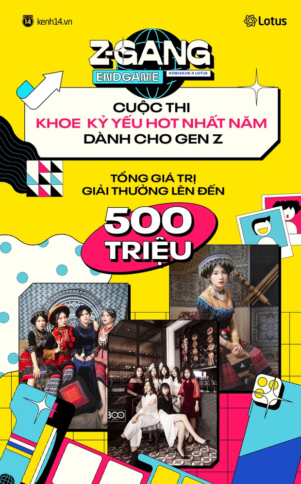 ZGang Endgame: Cuộc thi khoe ảnh kỷ yếu lớn nhất năm, hội tụ dàn giám khảo khủng của Vbiz, tổng trị giá giải thưởng lên tới 500 triệu đồng - Ảnh 3. ZGang Endgame: Cuộc thi khoe ảnh kỷ yếu lớn nhất năm, hội tụ dàn giám khảo khủng của Vbiz, tổng trị giá giải thưởng lên tới 500 triệu đồng - Ảnh 3.