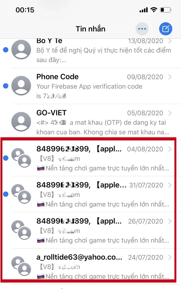 Cảnh báo: Cẩn thận với nạn spam tin nhắn dụ dỗ chơi cờ bạc online trên iPhone - Ảnh 1.