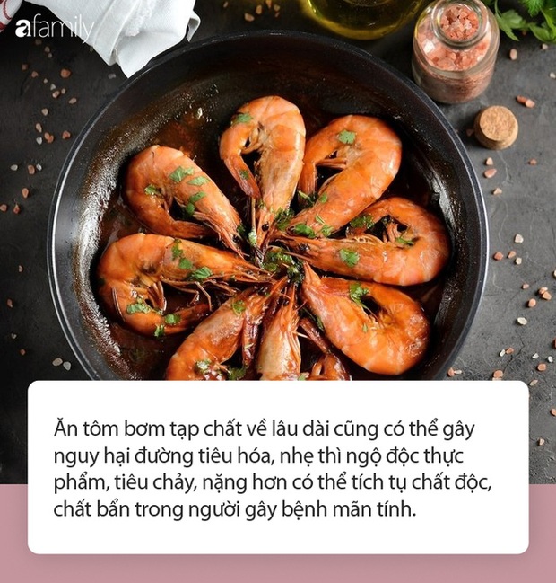 Nguy cơ ung thư vì ăn phải tôm bơm tạp chất: Làm thế nào để nhận biết tôm bơm tạp chất? - Ảnh 3.