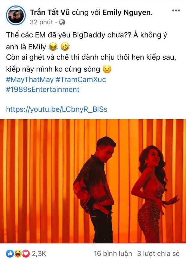 BigDaddy lên tiếng đáp trả ý kiến chỉ trích, MCK có ngay động thái gây chú ý - Ảnh 2.