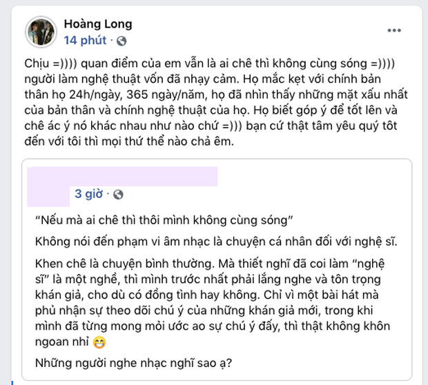 BigDaddy lên tiếng đáp trả ý kiến chỉ trích, MCK có ngay động thái gây chú ý - Ảnh 3.