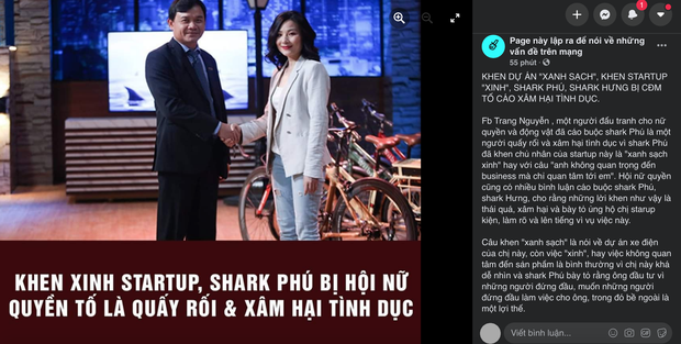 Tranh cãi kịch liệt vụ Shark Phú đầu tư vì chỉ quan tâm đến em thôi: Quấy rối tình dục hay lời khen xã giao? - Ảnh 3.