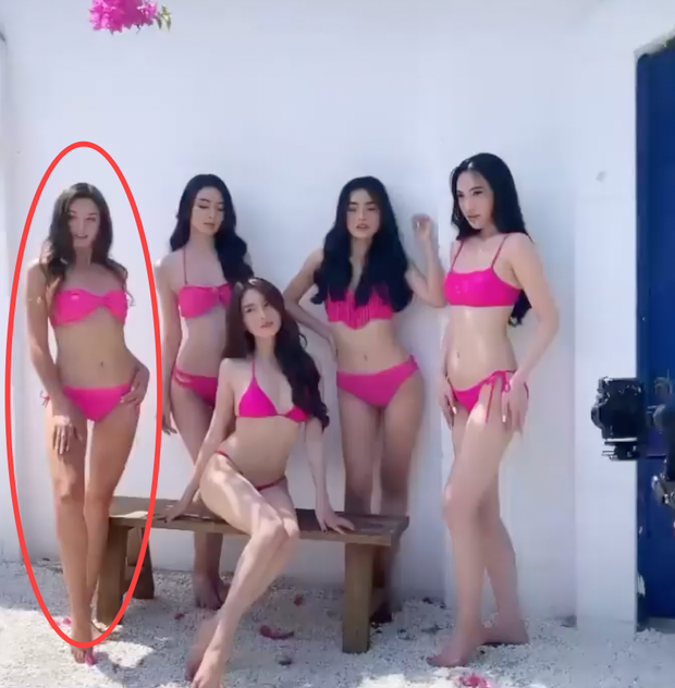 Bạn gái Bùi Tiến Dũng vs Ngọc Trinh chung hình: Body ai nuột hơn khi diện bikini? - Ảnh 4.