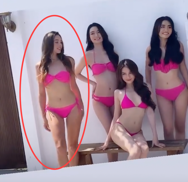 Bạn gái Bùi Tiến Dũng vs Ngọc Trinh chung hình: Body ai nuột hơn khi diện bikini? - Ảnh 5.
