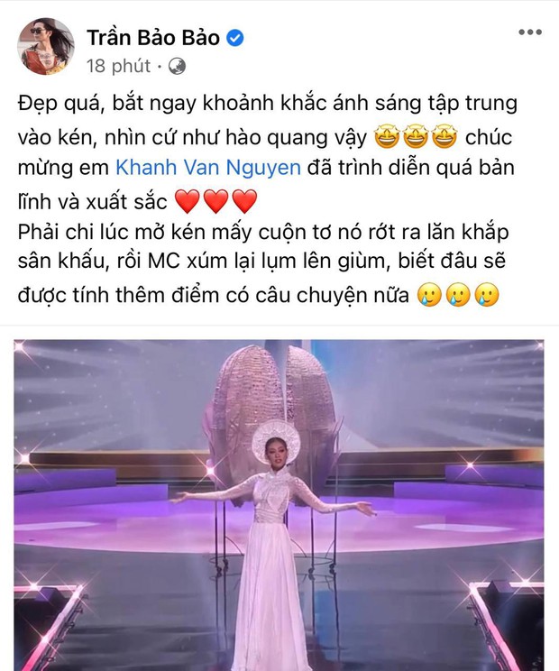 BB Trần “bóc trần” sự cố quốc phục của Khánh Vân tại Miss Universe, tiếc nuối vì đại diện Việt Nam không tung cú “twist” này? - Ảnh 4.