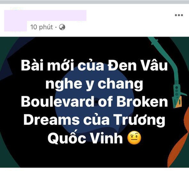 Giai điệu Trốn Tìm của Đen Vâu và MTV Band bỗng dính nghi vấn y chang ca khúc của ca sĩ Hong Kong Trương Quốc Vinh? - Ảnh 6. Giai điệu Trốn Tìm của Đen Vâu và MTV Band bỗng dính nghi vấn y chang ca khúc của ca sĩ Hong Kong Trương Quốc Vinh? - Ảnh 6.