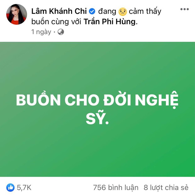 Bị netizen lôi tên vào cuộc chiến với bà Phương Hằng chỉ vì 1 status bóng gió, Lâm Khánh Chi liền có phản ứng - Ảnh 2.