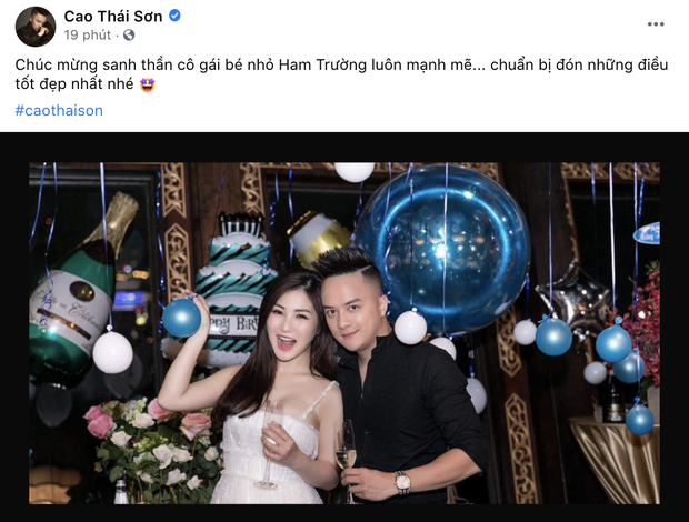Cao Thái Sơn vô tình để lộ vòng 2 lùm lùm của Hương Tràm, lời chúc ẩn ý như thay chính chủ xác nhận tin bầu bí? - Ảnh 3. Cao Thái Sơn vô tình để lộ vòng 2 lùm lùm của Hương Tràm, lời chúc ẩn ý như thay chính chủ xác nhận tin bầu bí? - Ảnh 3.