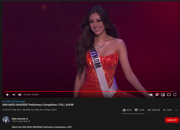 Miss Universe đang là tâm điểm chú ý của cả thế giới, video đêm thi Bán kết lọt top Trending YouTube, hút 4,3 triệu lượt xem - Ảnh 5.