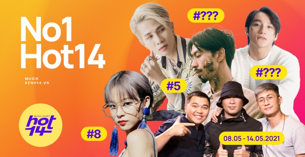 Thứ hạng của Jack và Sơn Tùng M-TP ra sao trước sức nóng của Đen Vâu và MTV Band trong BXH HOT14 tuần này? - Ảnh 1. Thứ hạng của Jack và Sơn Tùng M-TP ra sao trước sức nóng của Đen Vâu và MTV Band trong BXH HOT14 tuần này? - Ảnh 1.