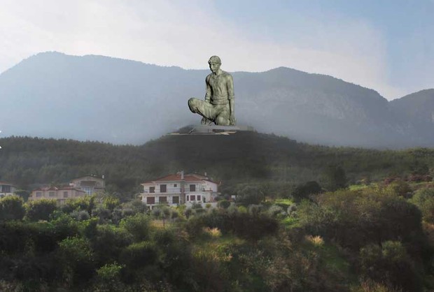 Đảo Síp khoe tượng khổng lồ cao 40m mới xây, tạo dáng khó hiểu nên lại thành... nhạy cảm - Ảnh 3. Đảo Síp khoe tượng khổng lồ cao 40m mới xây, tạo dáng khó hiểu nên lại thành... nhạy cảm - Ảnh 3.