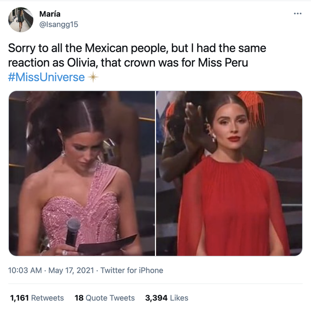Hot nhất đêm Chung kết Miss Universe là biểu cảm khó ở của Hoa hậu Hoàn vũ 2012 khi đại diện Mexico chiến thắng - Ảnh 9. Hot nhất đêm Chung kết Miss Universe là biểu cảm khó ở của Hoa hậu Hoàn vũ 2012 khi đại diện Mexico chiến thắng - Ảnh 9.
