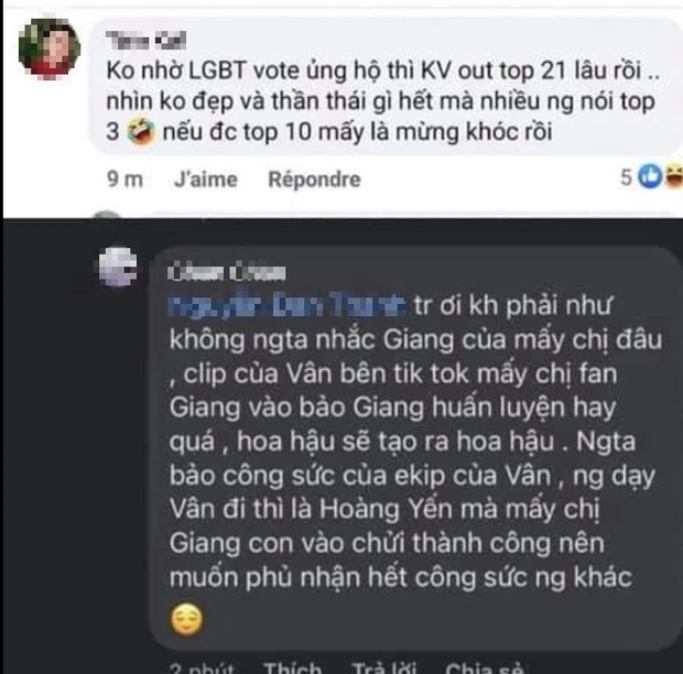 Khẩu chiến gay gắt: Fan lôi thành tích của Hương Giang ra mỉa mai Khánh Vân, còn lôi cả cộng đồng LGBT vào ý kiến tiêu cực? - Ảnh 5.