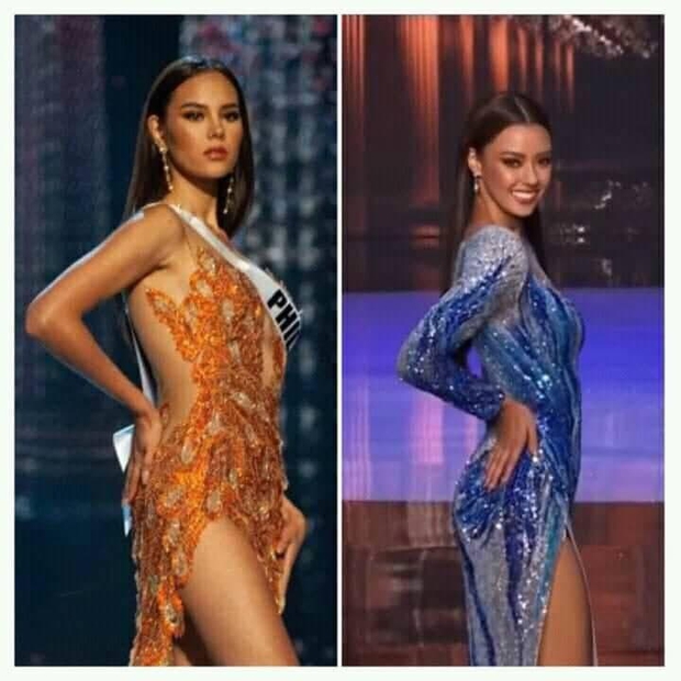 Fan quốc tế chỉ điểm Hoa hậu Thái Lan đạo nhái Miss Universe 2018, từ cái đầm đến kiểu catwalk không chừa miếng nào? - Ảnh 6. Fan quốc tế chỉ điểm Hoa hậu Thái Lan đạo nhái Miss Universe 2018, từ cái đầm đến kiểu catwalk không chừa miếng nào? - Ảnh 6.