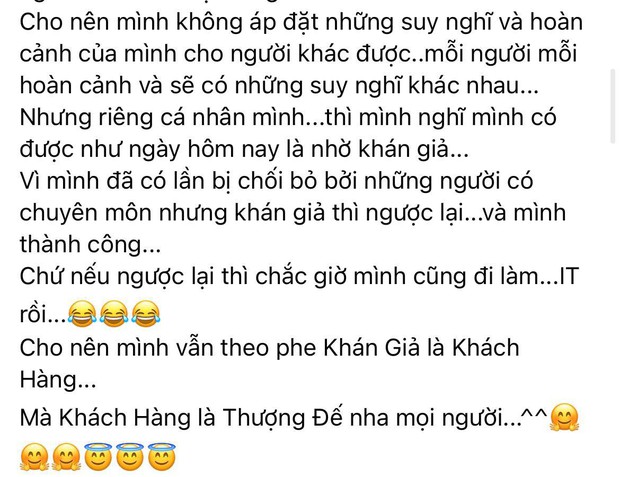 Trịnh Thăng Bình nói gì về quan điểm Công chúng nuôi nghệ sĩ mà được khen ngợi rầm rộ giữa biến căng thế này? - Ảnh 3. Trịnh Thăng Bình nói gì về quan điểm Công chúng nuôi nghệ sĩ mà được khen ngợi rầm rộ giữa biến căng thế này? - Ảnh 3.