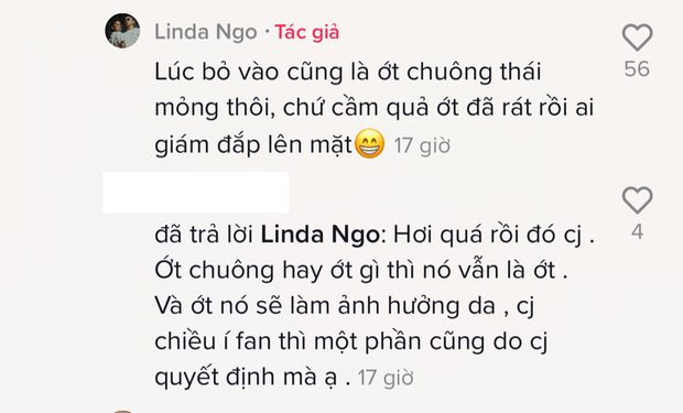 Đắp mặt nạ mắm tôm, hot TikToker Linda Ngô - Phong Đạt bị ném đá vì câu view bất chấp và lừa người xem - Ảnh 5. Đắp mặt nạ mắm tôm, hot TikToker Linda Ngô - Phong Đạt bị ném đá vì câu view bất chấp và lừa người xem - Ảnh 5.