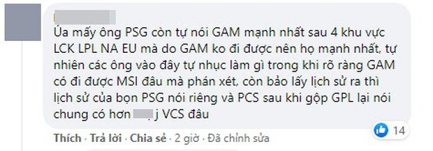 PSG lập kỳ tích tại MSI 2021, cộng đồng LMHT Việt bùng nổ tranh cãi dữ dội: GAM Esports liệu có ngang kèo đại diện PCS? - Ảnh 5. PSG lập kỳ tích tại MSI 2021, cộng đồng LMHT Việt bùng nổ tranh cãi dữ dội: GAM Esports liệu có ngang kèo đại diện PCS? - Ảnh 5.