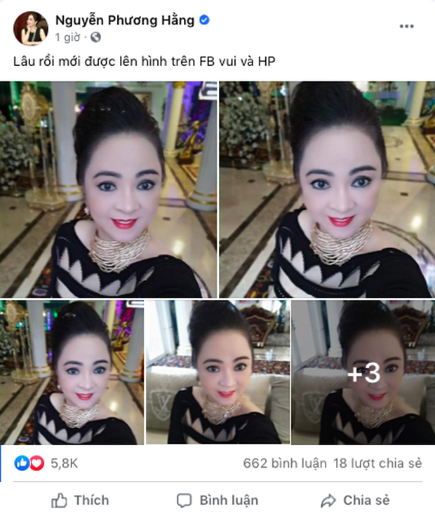 Bà Phương Hằng khoe ảnh selfie với toàn kim cương, vàng bạc, nhưng chiếc điện thoại quý tộc có giá hàng trăm triệu mới là tâm điểm soi của netizen - Ảnh 1.