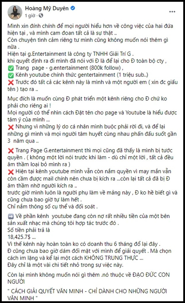 Toàn cảnh bùng binh tình ái của Đạt G - Du Uyên và Cindy Lư: Diễn biến dồn dập, đổi vai từ vợ cũ thành bồ mới xoành xoạch - Ảnh 9. Toàn cảnh bùng binh tình ái của Đạt G - Du Uyên và Cindy Lư: Diễn biến dồn dập, đổi vai từ vợ cũ thành bồ mới xoành xoạch - Ảnh 9.