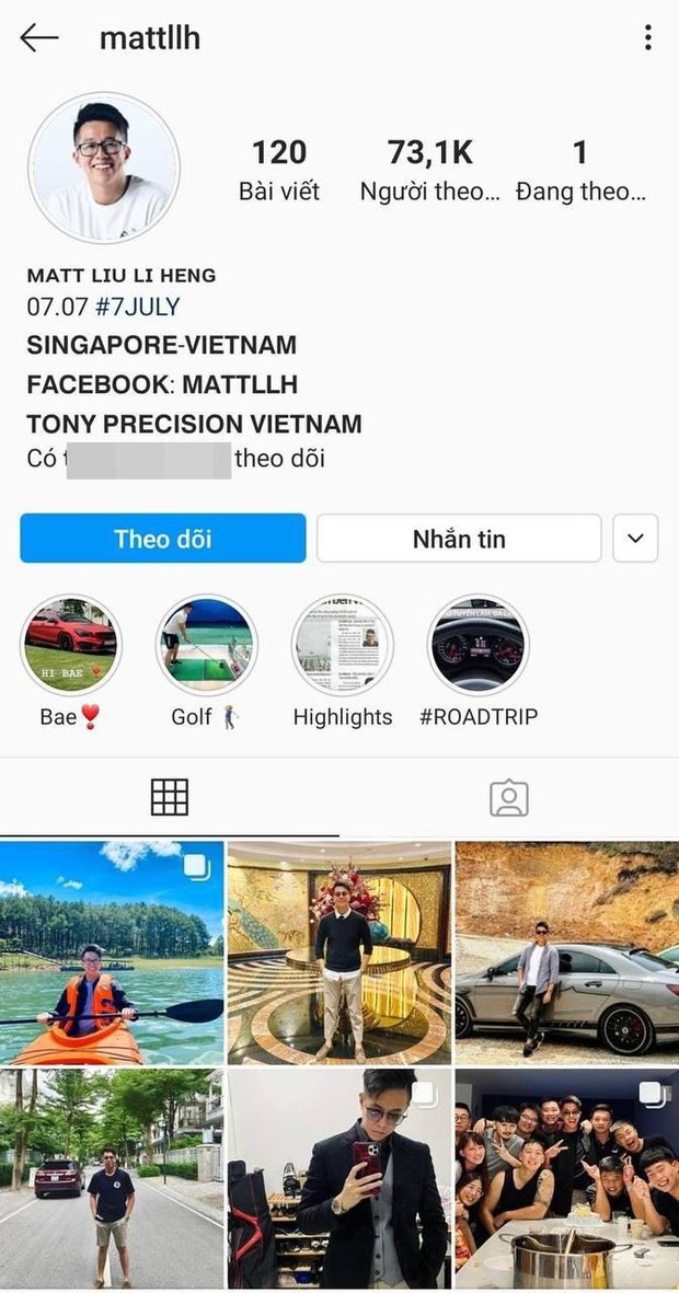 Matt Liu âm thầm đổi bio Instagram, thẳng tay xoá định mệnh tình yêu liên quan đến Hương Giang - Ảnh 3.