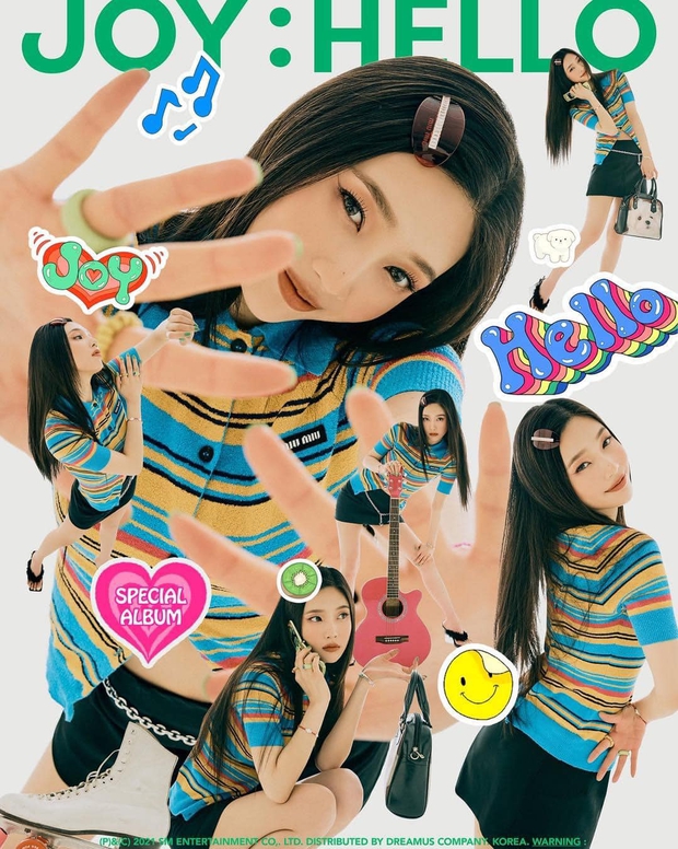 Joy (Red Velvet) tung bộ ảnh concept solo quá ấn tượng, fan trổ tài chỉnh sửa cho idol từ Jennie, Rosé đến Jimin (BTS) đều quá dễ thương! - Ảnh 2.