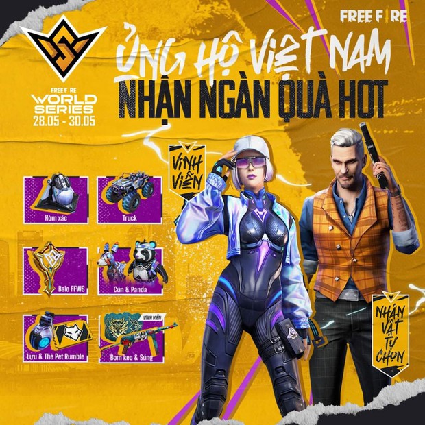 Garena chơi lớn, thử thách game thủ Free Fire với cơ hội 100% được nhận nhiều vật phẩm vĩnh viễn siêu giá trị - Ảnh 2.