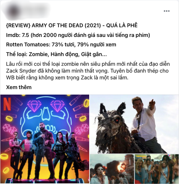 Bom tấn kinh dị 18+ Army of the Dead làm netizen náo loạn ngay khi chiếu: Phim zombie sáng tạo nhất 10 năm trở lại đây rồi! - Ảnh 3.