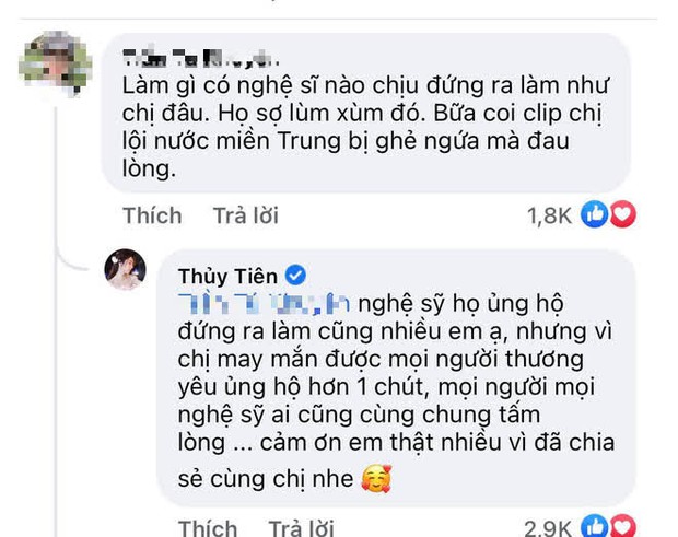 Thuỷ Tiên lên tiếng nói rõ quan điểm chuyện nghệ sĩ làm từ thiện giữa lúc NS Hoài Linh gặp biến căng vụ 13 tỷ cứu trợ miền Trung - Ảnh 2. Thuỷ Tiên lên tiếng nói rõ quan điểm chuyện nghệ sĩ làm từ thiện giữa lúc NS Hoài Linh gặp biến căng vụ 13 tỷ cứu trợ miền Trung - Ảnh 2.
