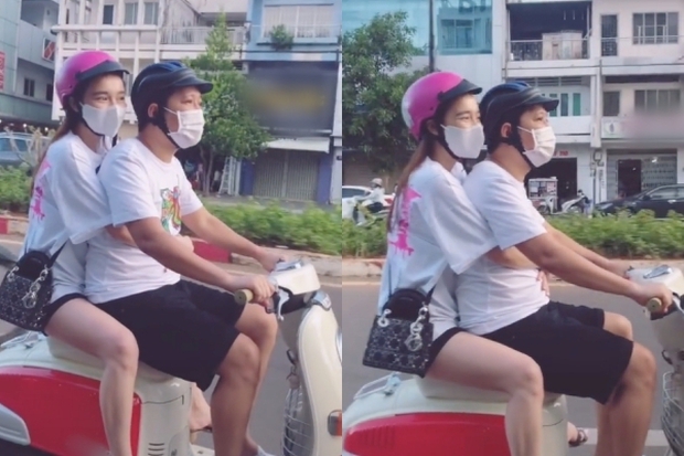 Trường Giang đưa Nhã Phương đi chơi xa, trên con xe tay ga: Chồng đi dép tổ ong, vợ ăn vận giản dị nhìn cưng quá! - Ảnh 4. Trường Giang đưa Nhã Phương đi chơi xa, trên con xe tay ga: Chồng đi dép tổ ong, vợ ăn vận giản dị nhìn cưng quá! - Ảnh 4.