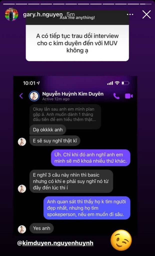 Mentor hướng dẫn tại Mỹ đánh giá về Khánh Vân, hé lộ đoạn chat về việc sẽ trau dồi cho Kim Duyên tại Miss Universe 2021? - Ảnh 3. Mentor hướng dẫn tại Mỹ đánh giá về Khánh Vân, hé lộ đoạn chat về việc sẽ trau dồi cho Kim Duyên tại Miss Universe 2021? - Ảnh 3.