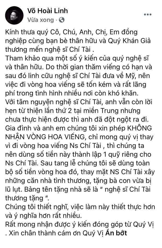 NS Hoài Linh đã làm gì trong 6 tháng qua sau khi nhận quyên góp 13,7 tỷ đồng? - Ảnh 7.