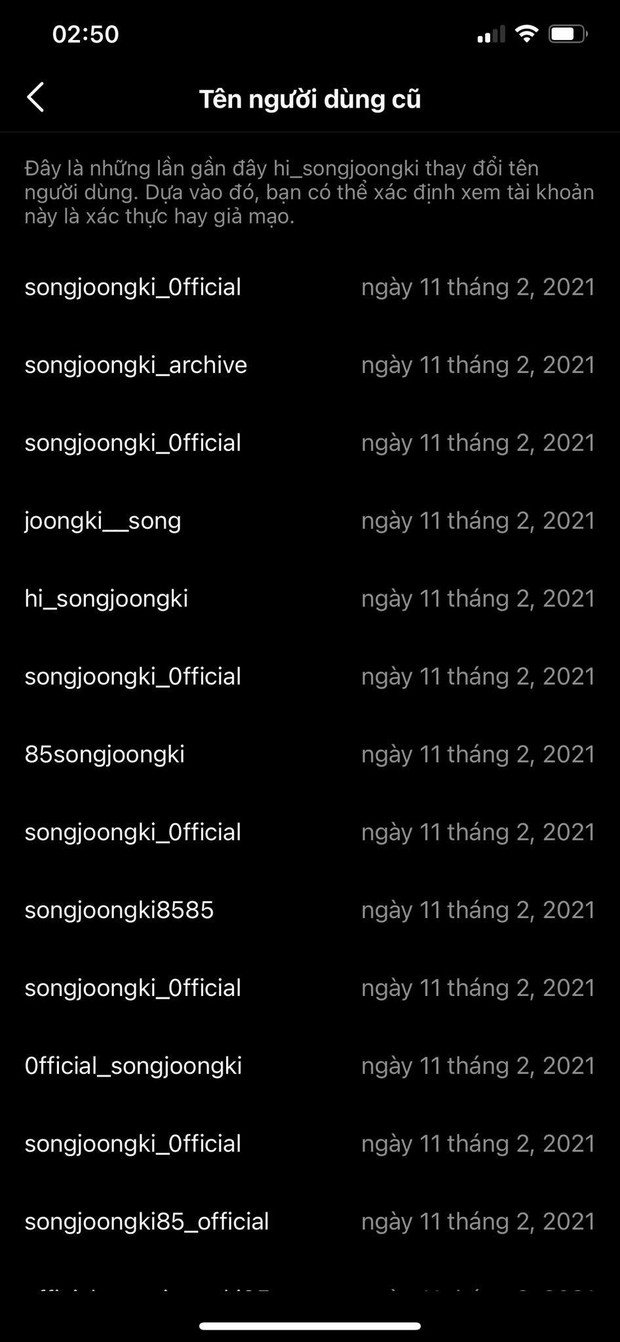 Song Joong Ki ơi, chơi Instagram mà sao khổ thế anh? Đổi tên tới 50 lần ư? - Ảnh 5.