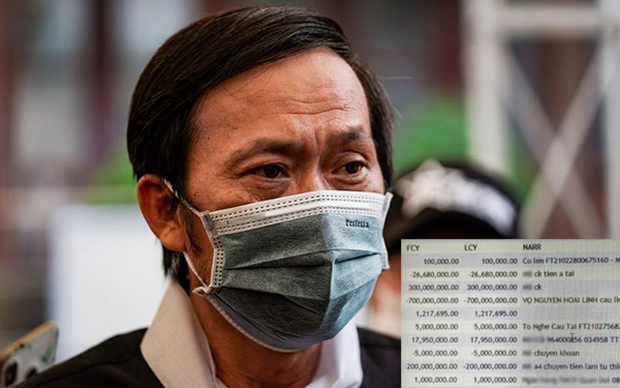 Thực hư hình ảnh được cho là sao kê giao dịch tài khoản của Hoài Linh, hacker hay nhân viên ngân hàng để lộ? - Ảnh 1. Thực hư hình ảnh được cho là sao kê giao dịch tài khoản của Hoài Linh, hacker hay nhân viên ngân hàng để lộ? - Ảnh 1.