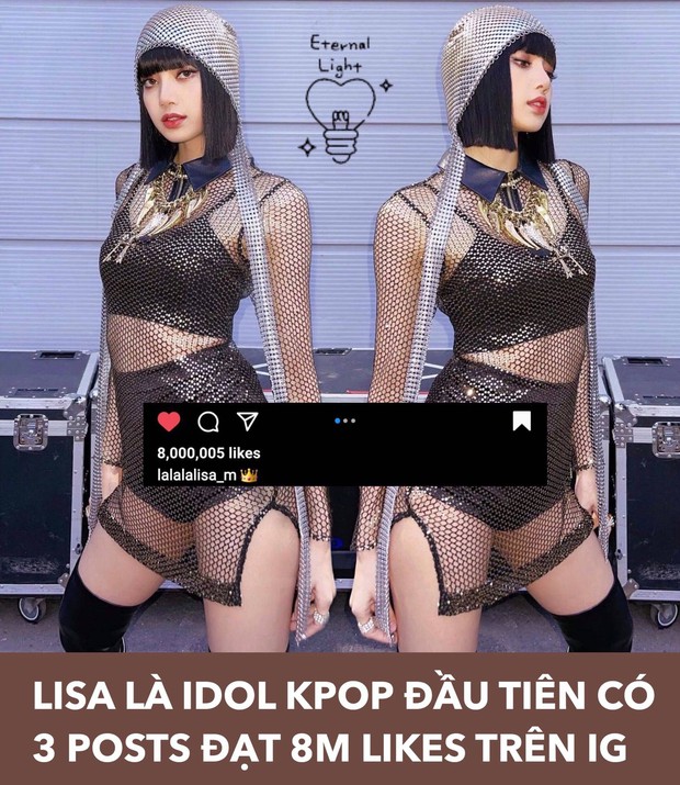 Không chỉ có lượng followers Instagram khủng nhất Kpop, Lisa (BLACKPINK) còn là nữ idol duy nhất đạt được thành tích này! - Ảnh 3.