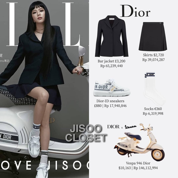 Trả lời nhanh: Muốn mặc đồ Dior đẹp như Jisoo thì phải mất tầm bao nhiêu tiền? - Ảnh 5. Trả lời nhanh: Muốn mặc đồ Dior đẹp như Jisoo thì phải mất tầm bao nhiêu tiền? - Ảnh 5.