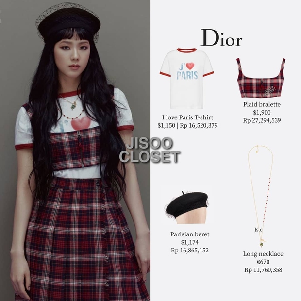 Trả lời nhanh: Muốn mặc đồ Dior đẹp như Jisoo thì phải mất tầm bao nhiêu tiền? - Ảnh 8. Trả lời nhanh: Muốn mặc đồ Dior đẹp như Jisoo thì phải mất tầm bao nhiêu tiền? - Ảnh 8.