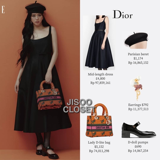 Trả lời nhanh: Muốn mặc đồ Dior đẹp như Jisoo thì phải mất tầm bao nhiêu tiền? - Ảnh 9. Trả lời nhanh: Muốn mặc đồ Dior đẹp như Jisoo thì phải mất tầm bao nhiêu tiền? - Ảnh 9.