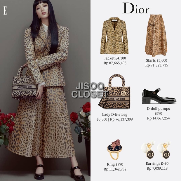 Trả lời nhanh: Muốn mặc đồ Dior đẹp như Jisoo thì phải mất tầm bao nhiêu tiền? - Ảnh 2. Trả lời nhanh: Muốn mặc đồ Dior đẹp như Jisoo thì phải mất tầm bao nhiêu tiền? - Ảnh 2.