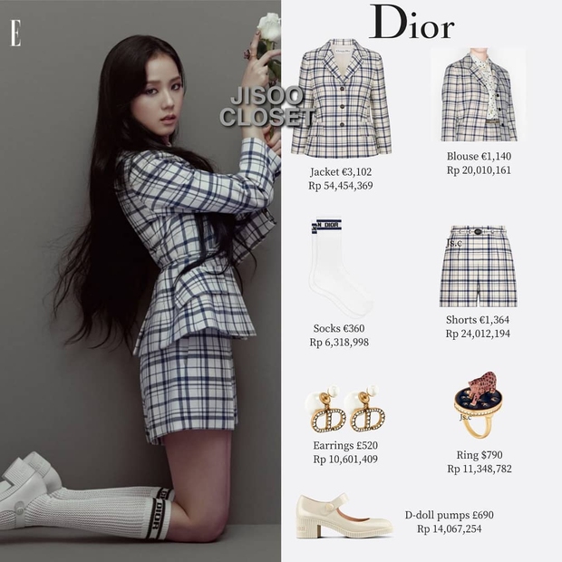 Trả lời nhanh: Muốn mặc đồ Dior đẹp như Jisoo thì phải mất tầm bao nhiêu tiền? - Ảnh 3. Trả lời nhanh: Muốn mặc đồ Dior đẹp như Jisoo thì phải mất tầm bao nhiêu tiền? - Ảnh 3.