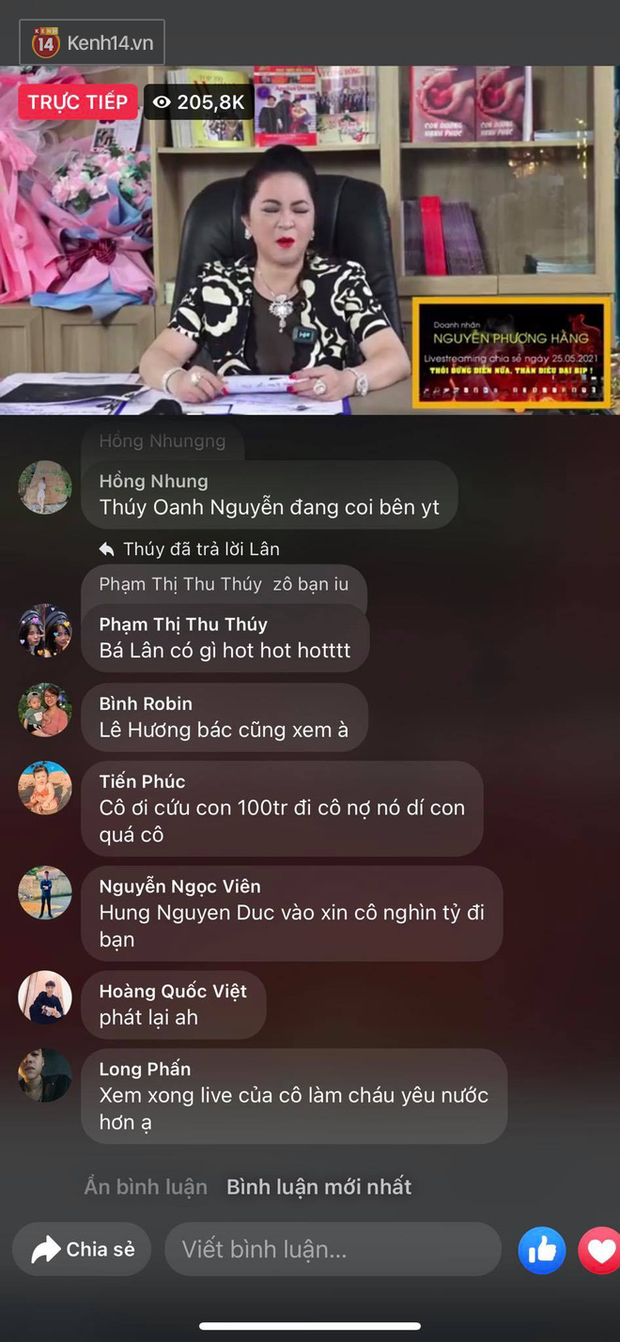 Livestream kỷ lục, bà Phương Hằng nổi như cồn trên Internet, nhưng bất ngờ nhất là tên một ca sĩ cũng nhờ đó leo hẳn lên Top Search - Ảnh 1.