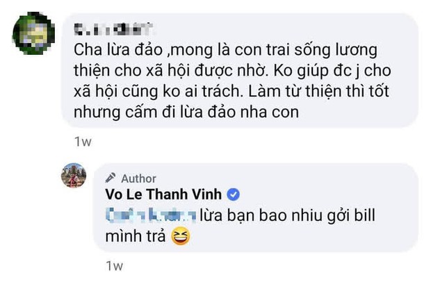 Bố bị antifan tố lừa đảo, con trai Hoài Linh đáp trả cực căng: “Lừa bạn bao nhiêu gửi bill tôi trả” - Ảnh 2. Bố bị antifan tố lừa đảo, con trai Hoài Linh đáp trả cực căng: “Lừa bạn bao nhiêu gửi bill tôi trả” - Ảnh 2.