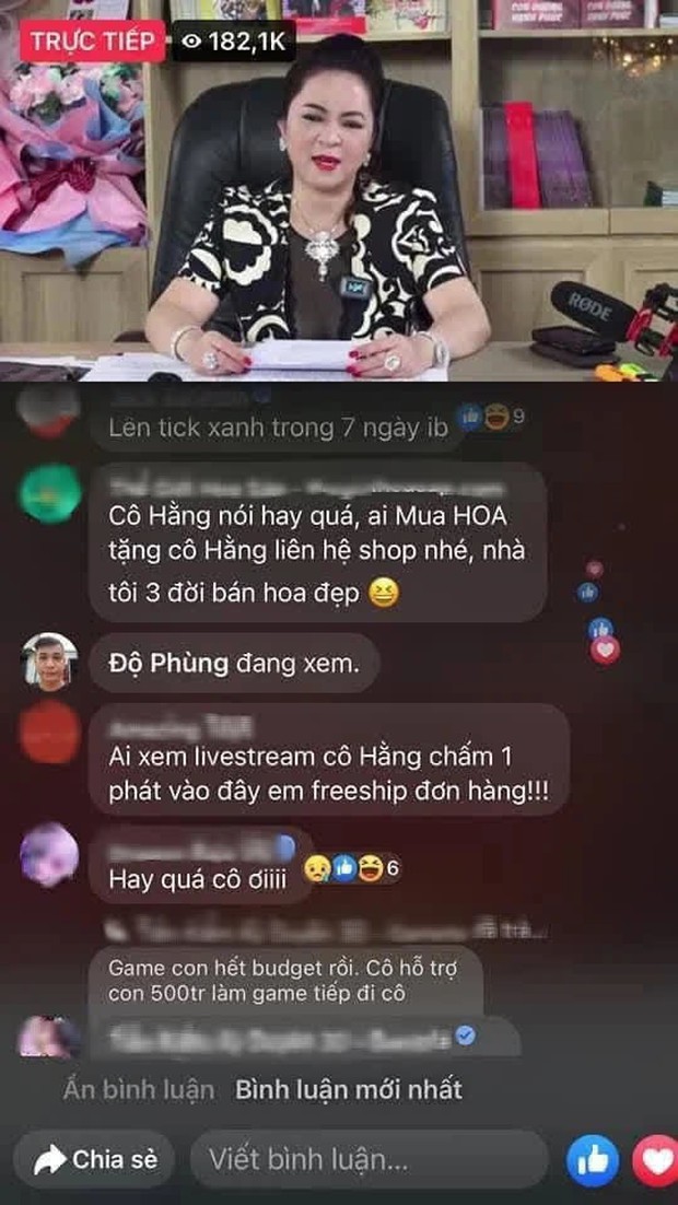 Dàn streamer Việt sửng sốt trước livestream đỉnh cao của bà Nguyễn Phương Hằng: Người khen xô đổ mọi kỷ lục, người nói mất động lực vì quá đỉnh cao - Ảnh 5.