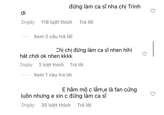 Ngọc Trinh khoe giọng hát trong phòng thu nhưng bị netizen cà khịa, phản ứng của chính chủ gây chú ý - Ảnh 5. Ngọc Trinh khoe giọng hát trong phòng thu nhưng bị netizen cà khịa, phản ứng của chính chủ gây chú ý - Ảnh 5.