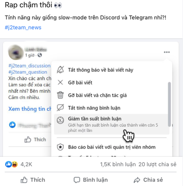 Facebook vừa cập nhật tính năng mới theo đúng tiêu chí “rap chậm thôi”: Từ nay quên chuyện spam đi - Ảnh 2.