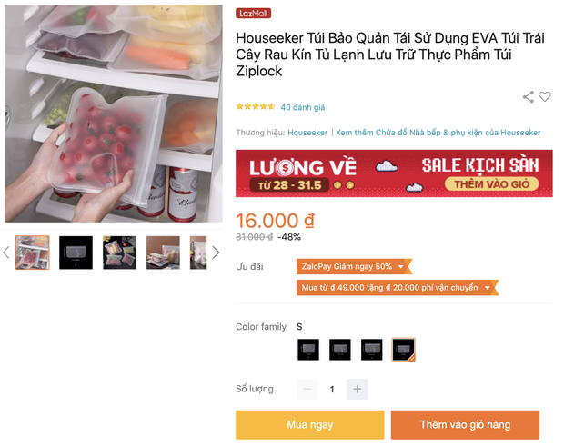 Nhiều loại màng bọc, hộp bảo quản thực phẩm đang sale siêu rẻ, chị em không mua thì phí lắm - Ảnh 3. Nhiều loại màng bọc, hộp bảo quản thực phẩm đang sale siêu rẻ, chị em không mua thì phí lắm - Ảnh 3.